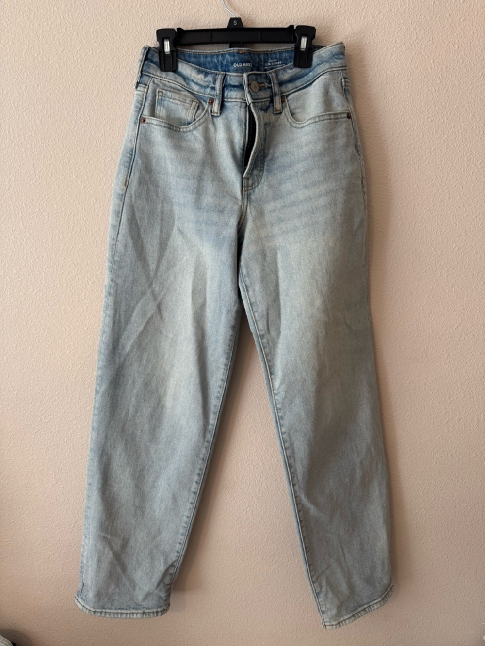 Old Navy Light Blue High-Rise Relaxed Jeans